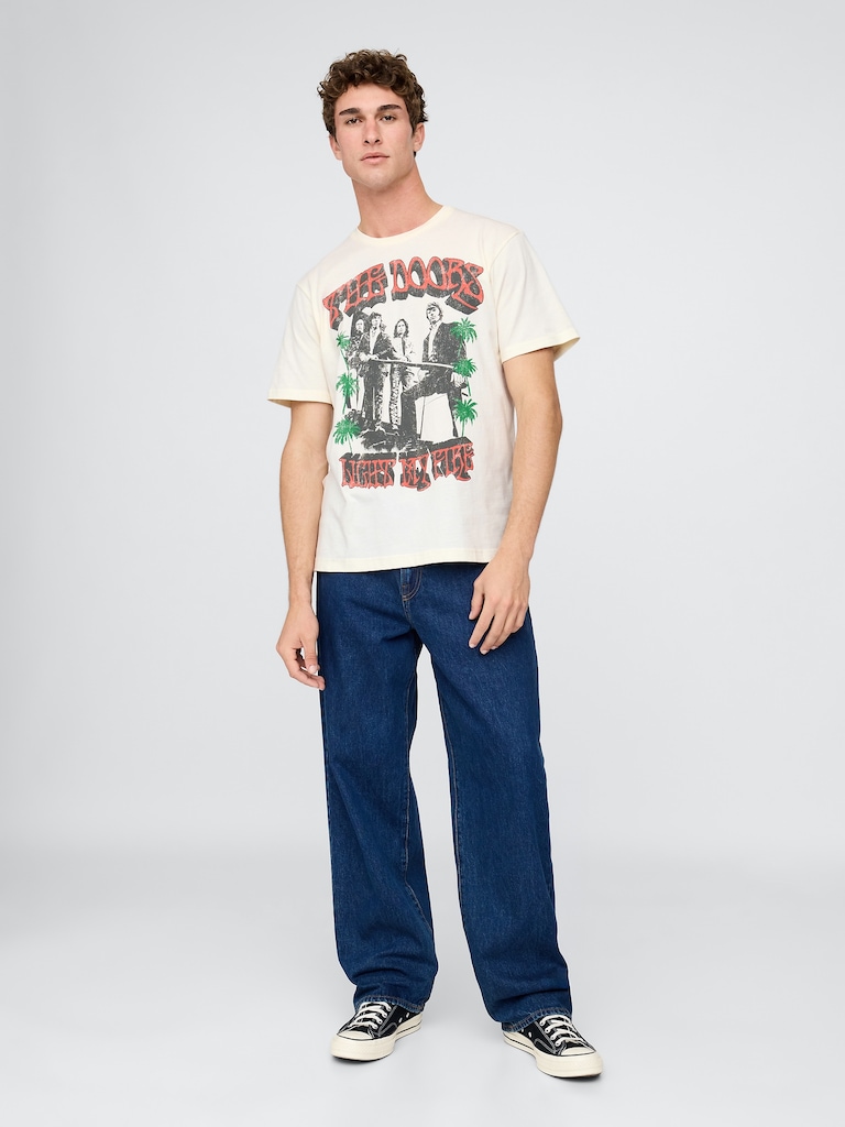 The Doors Relaxed Graphic T-Shirt