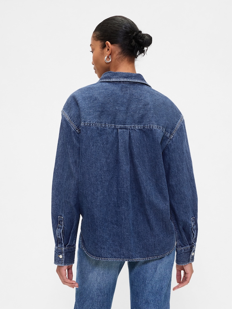 Denim Big Shirt