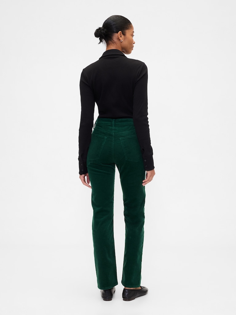 High Rise '90s Original Straight Corduroy Pants