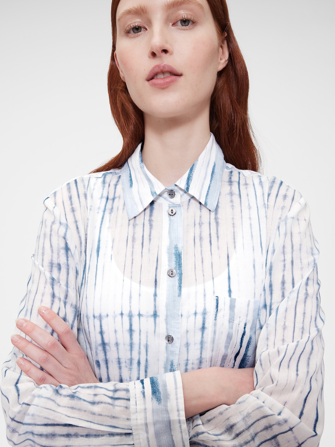 GapStudio Voile Shirtdress