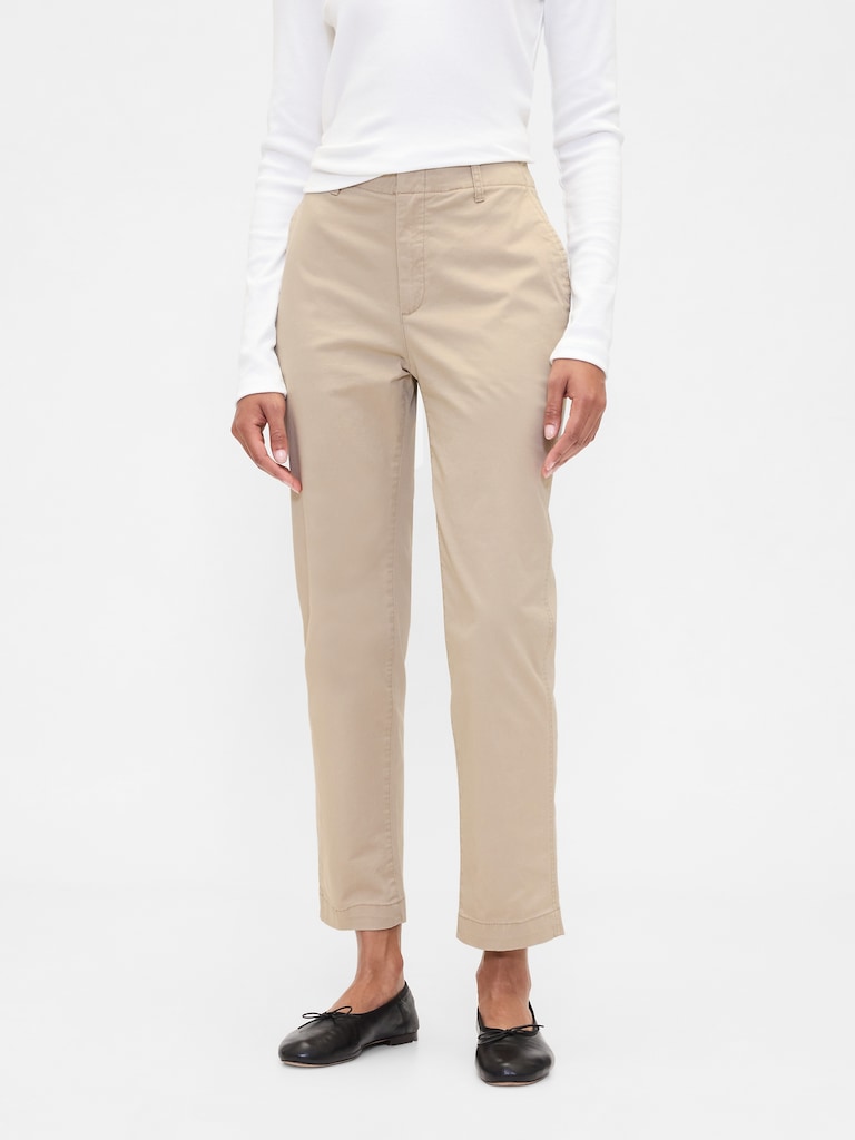 Mid Rise Downtown Khakis