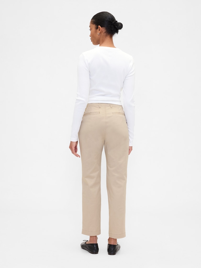 Mid Rise Downtown Khakis