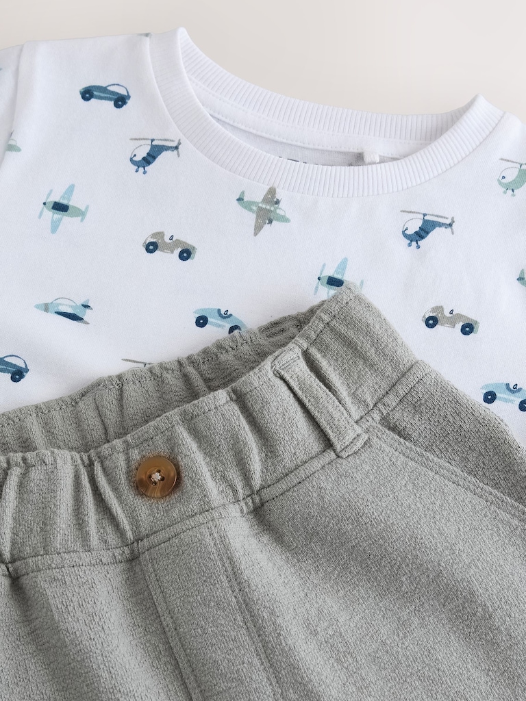 NEXT Toddler Transportion Jersey Set