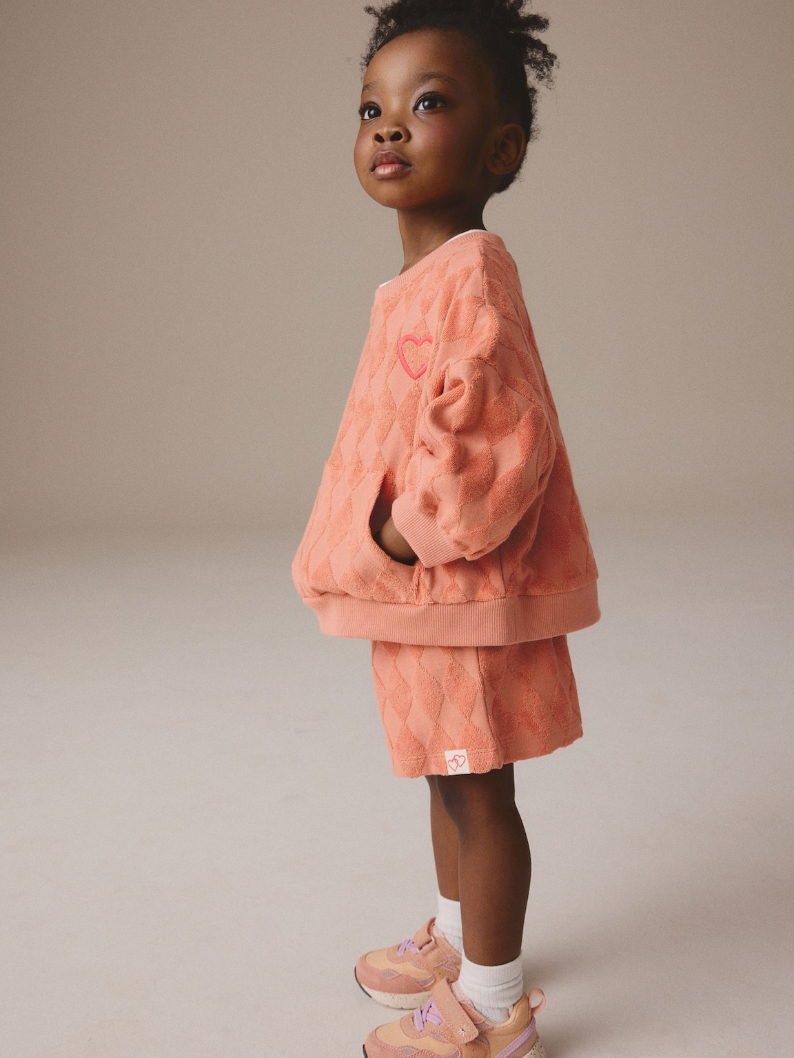 NEXT Toddler Textured Towel Terry Short Set