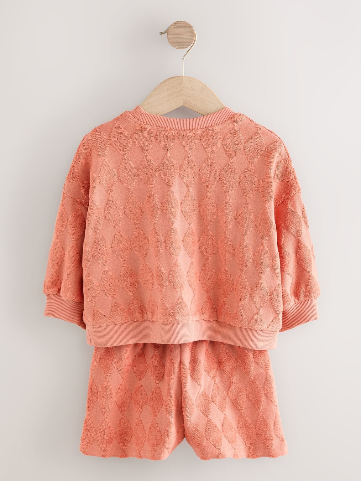 NEXT Toddler Textured Towel Terry Short Set