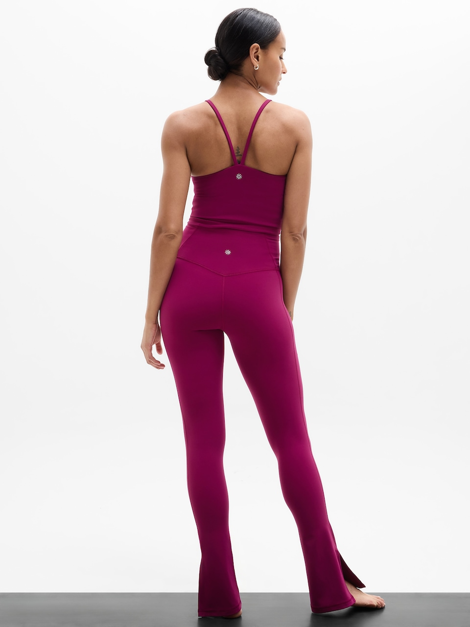 Elation Ultra High Rise Split Slim Flare Pant