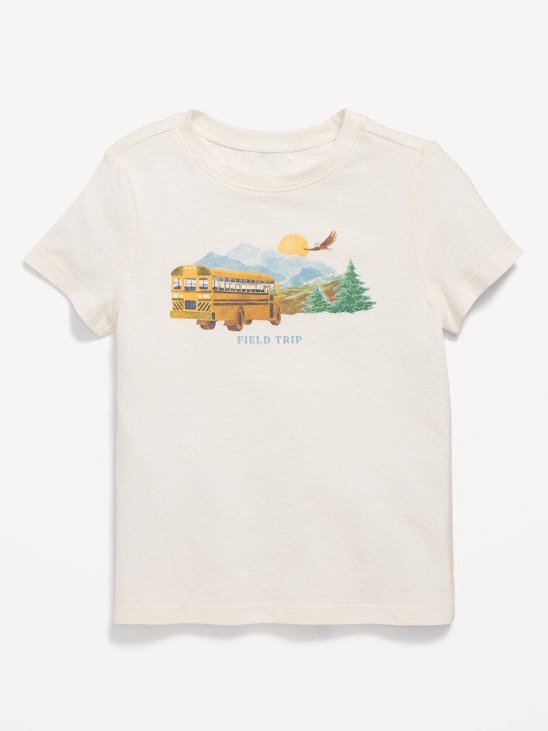 Short-Sleeve Unisex Graphic T-Shirt for Toddler