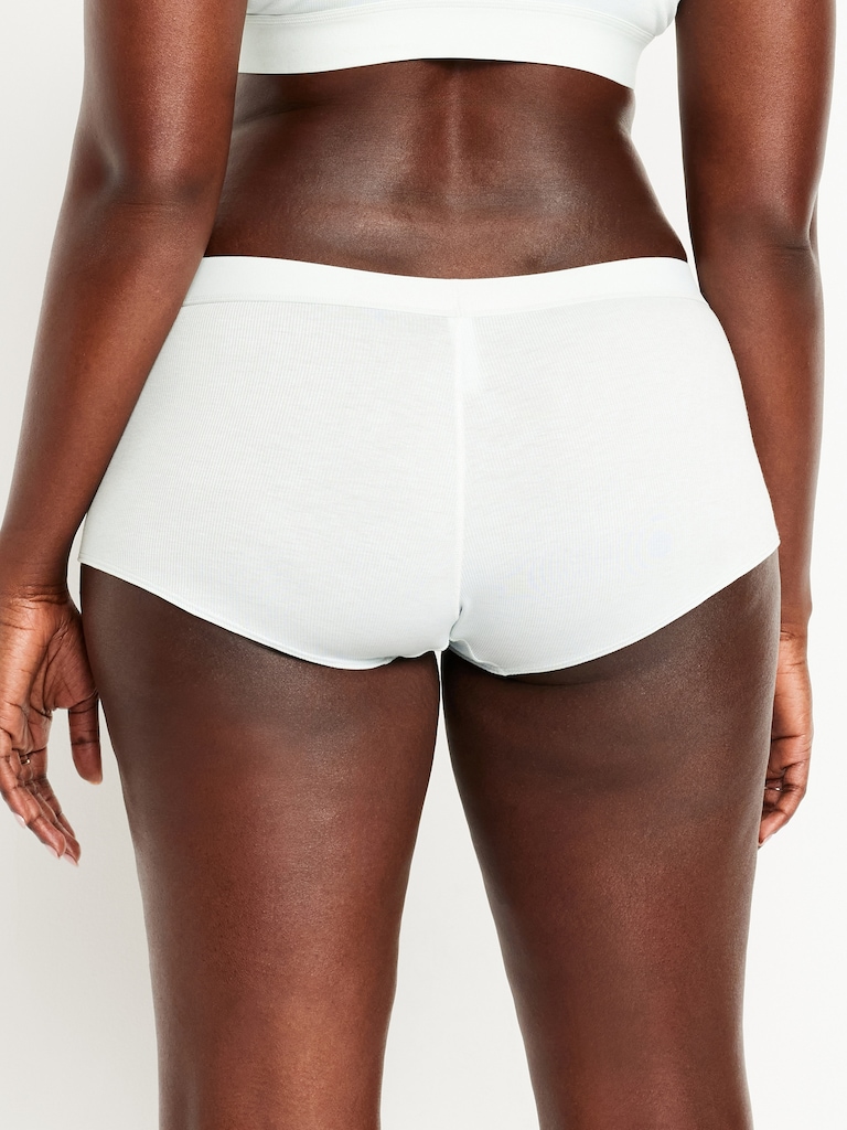 Ribbed Hipster Underwear