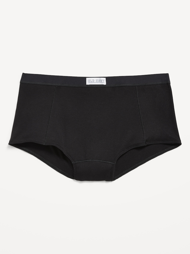 Ribbed Hipster Underwear