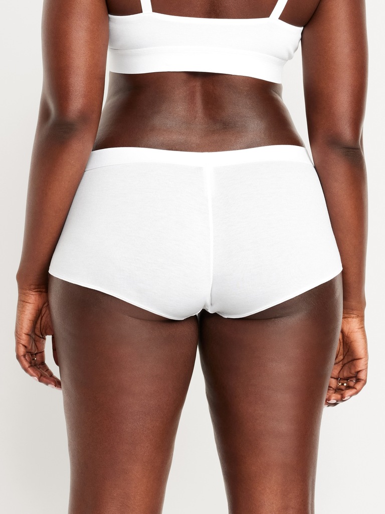 Ribbed Hipster Underwear