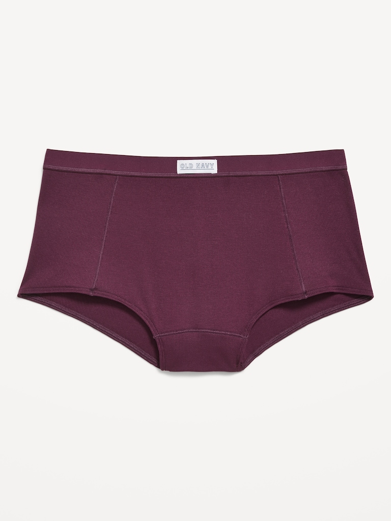 Ribbed Hipster Underwear