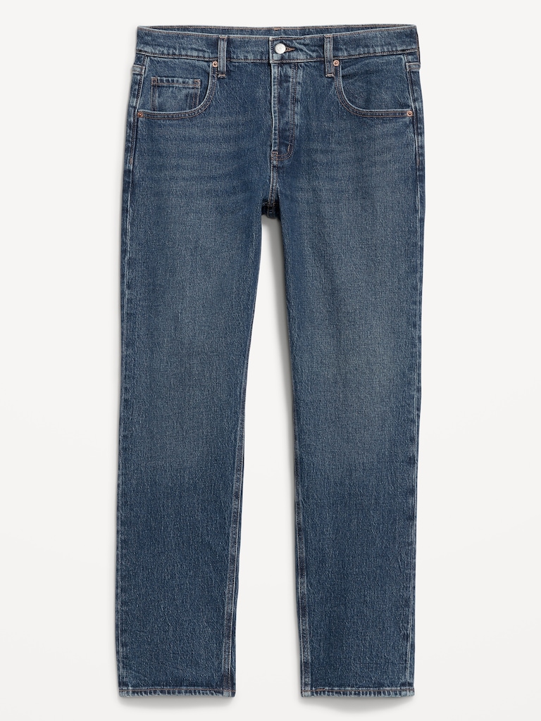 Low-Rise Slouchy Straight Jeans