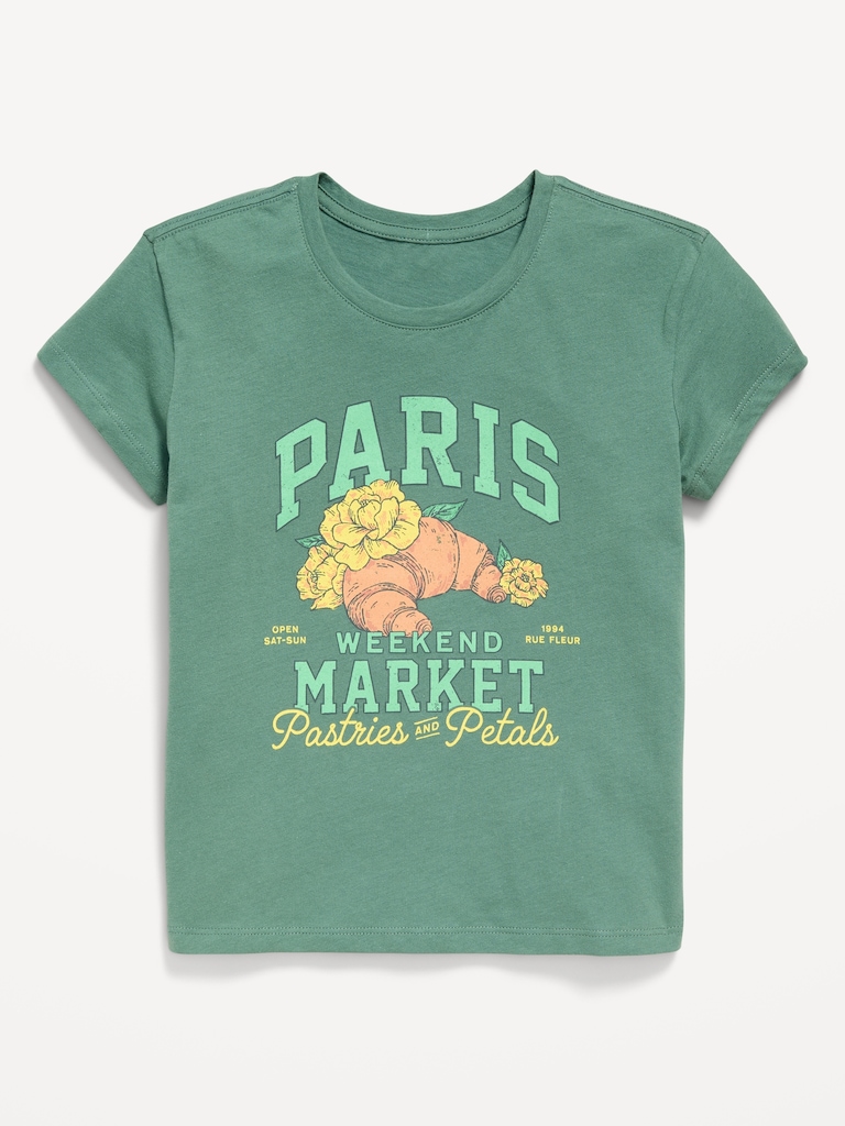 Short-Sleeve Graphic T-Shirt for Girls