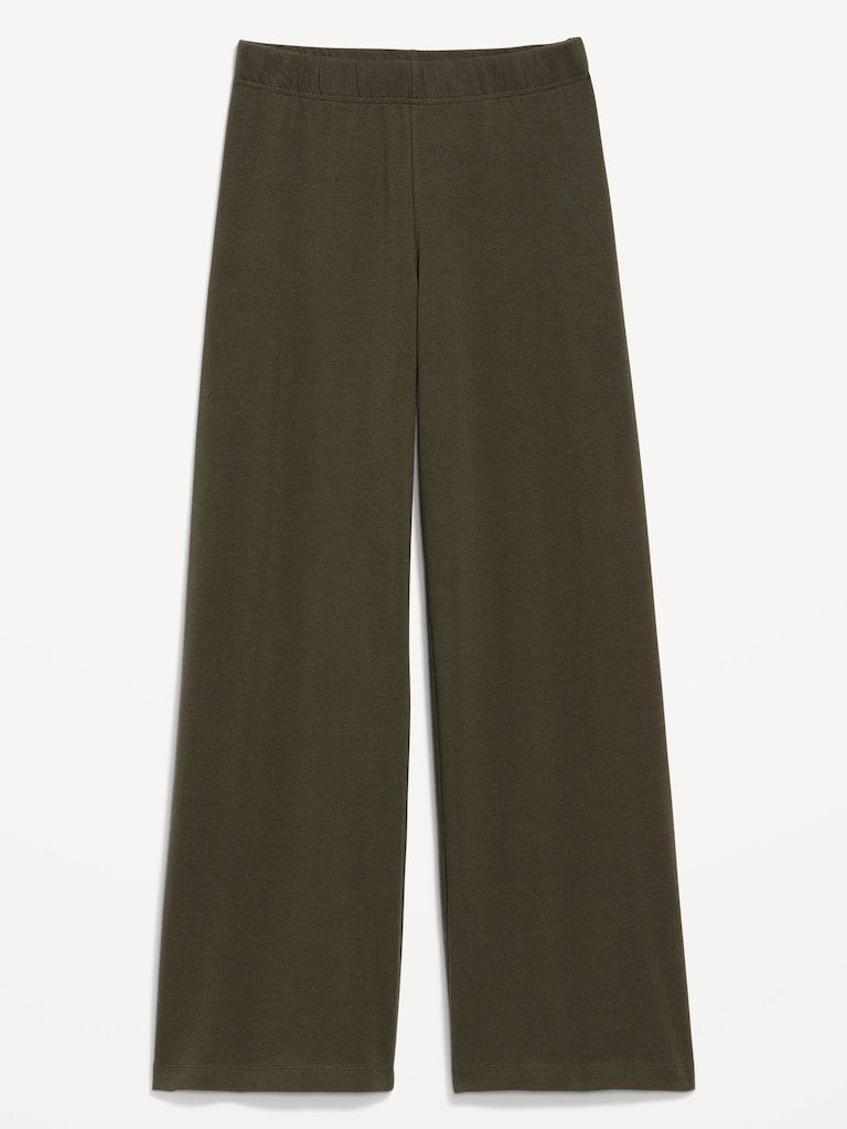 High-Waisted Fashion Wide-Leg Leggings