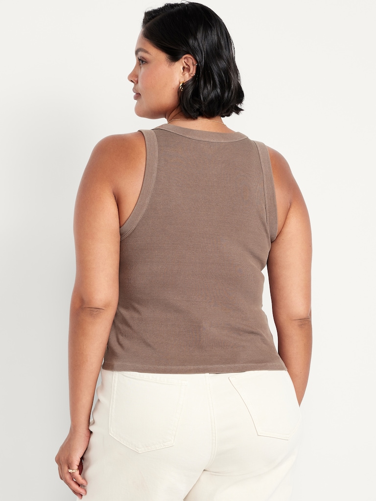 Snug Crop Tank Top