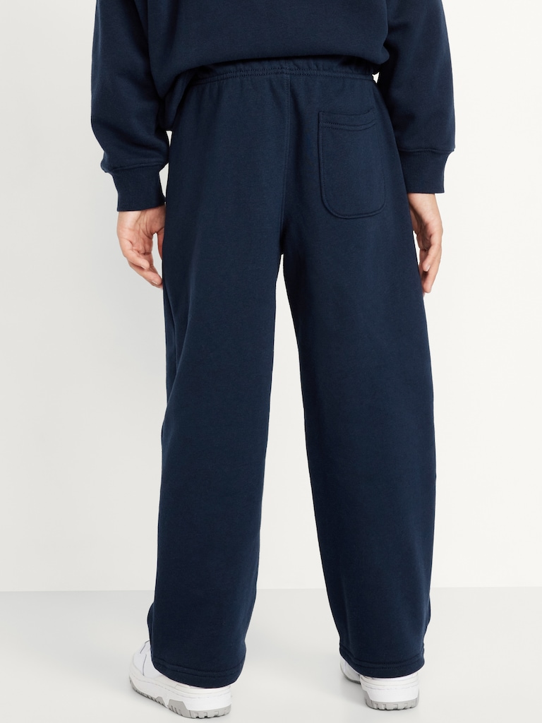 Straight Fleece Sweatpants for Boys