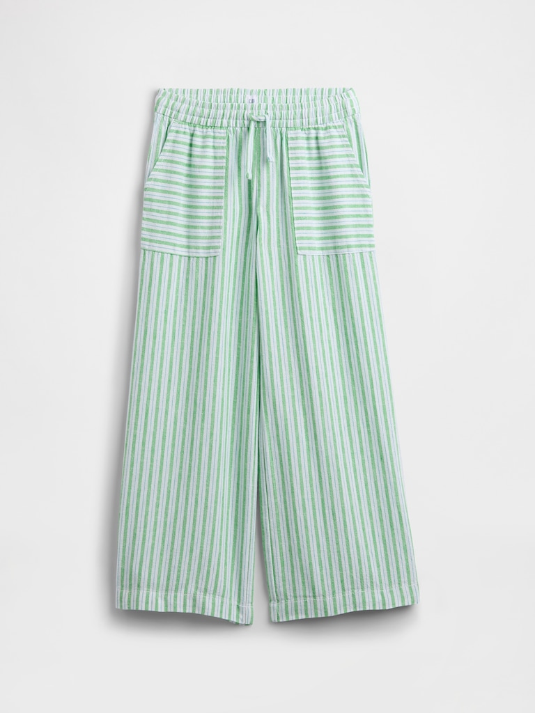 Kids Pull-On Wide-Leg Pants