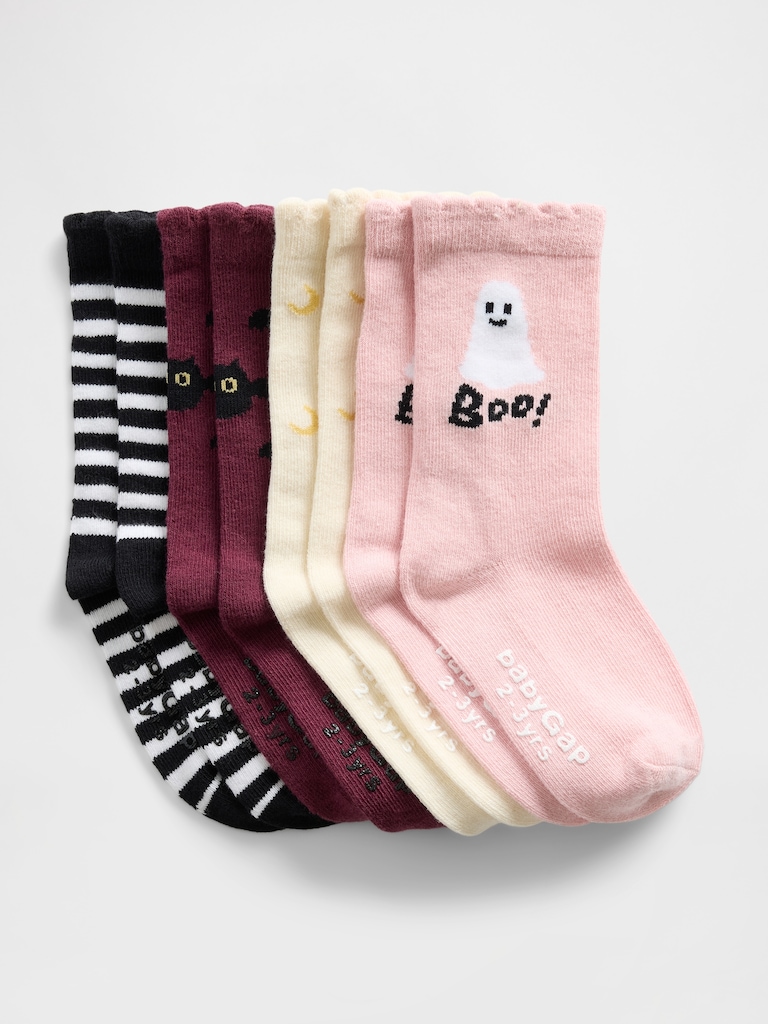 babyGap Halloween Crew Socks (4-Pack)