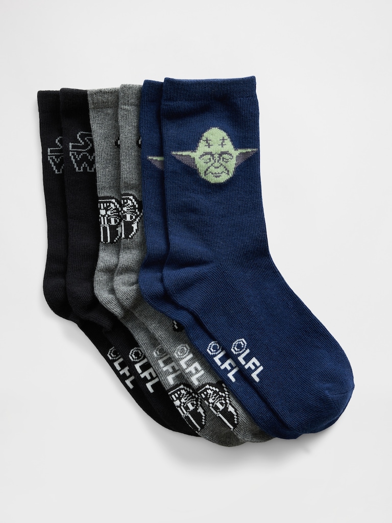 GapKids | Star Wars Crew Socks (3-Pack)