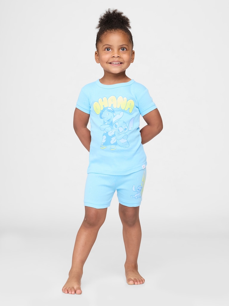 Lilo & Stitch Baby & Toddler Organic Brushed Cotton PJ Set