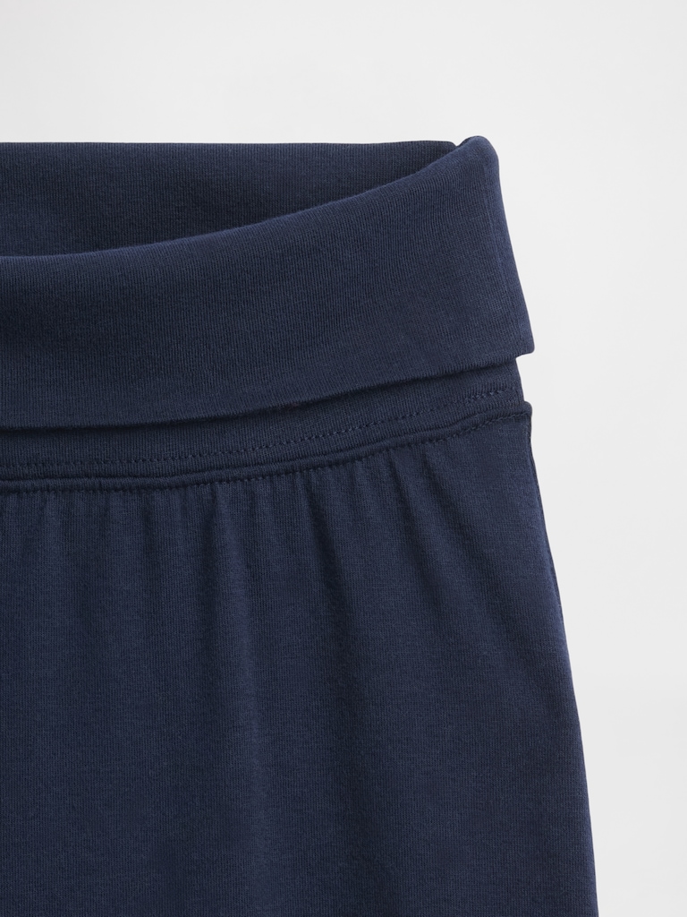 Kids Wide-Leg Foldover Leggings