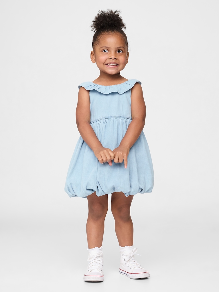 Baby & Toddler Denim Bubble Dress