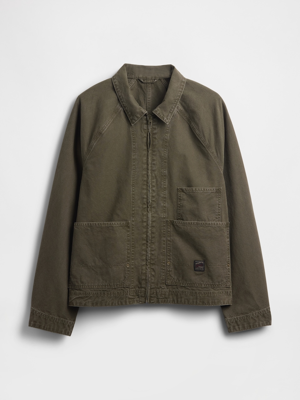 Canvas Denim Chore Jacket