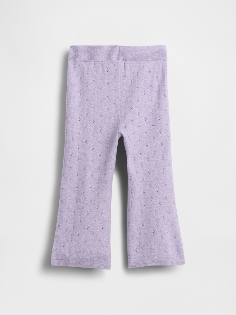 Baby & Toddler CashSoft Pointelle Flare Pants