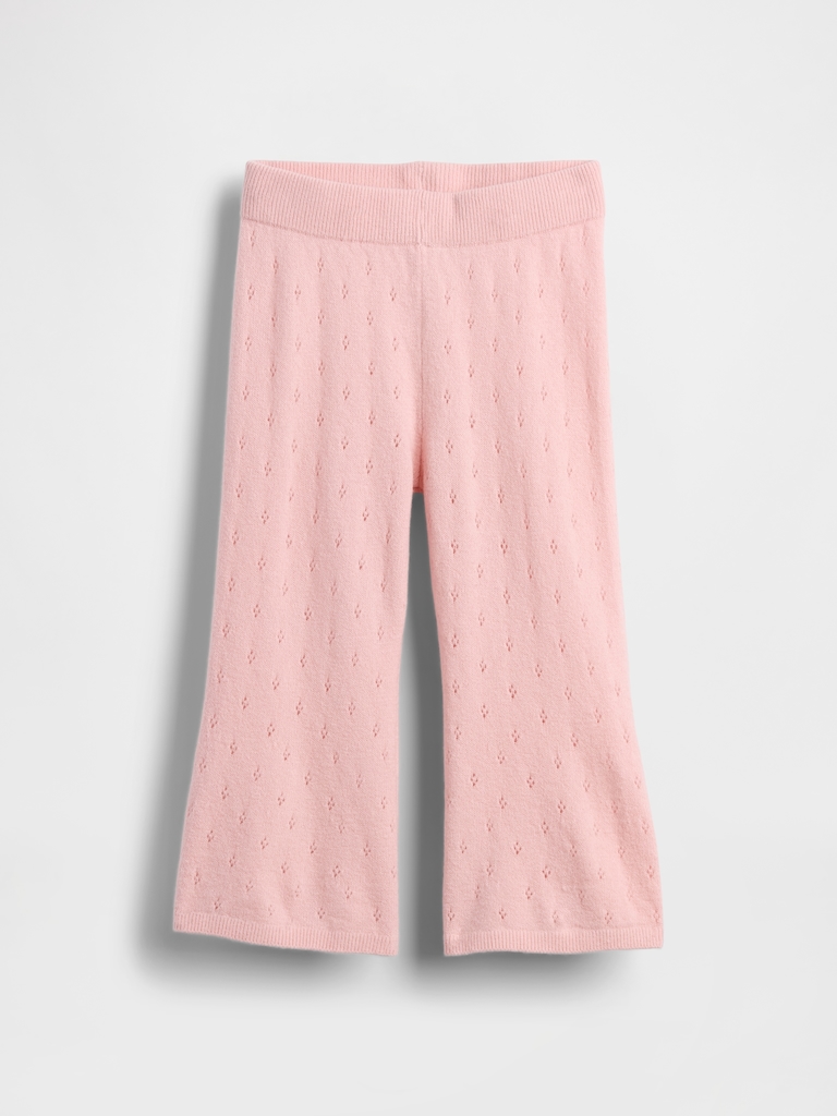 Baby & Toddler CashSoft Pointelle Flare Pants