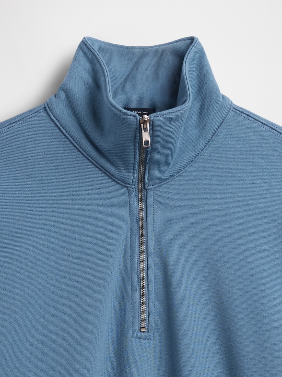 Heavyweight Oversized Quarter-Zip Pullover