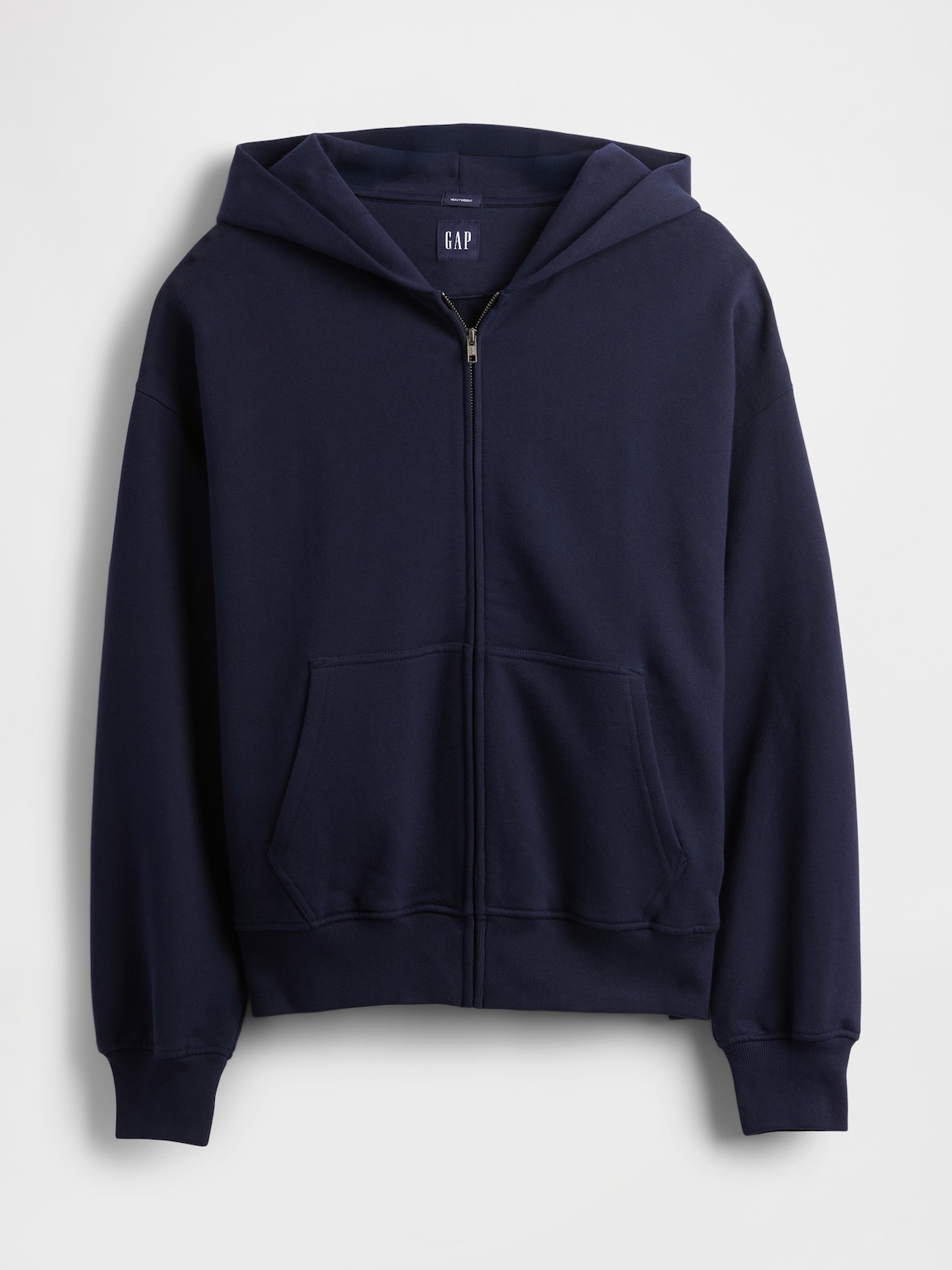 Heavyweight Oversized Zip Hoodie
