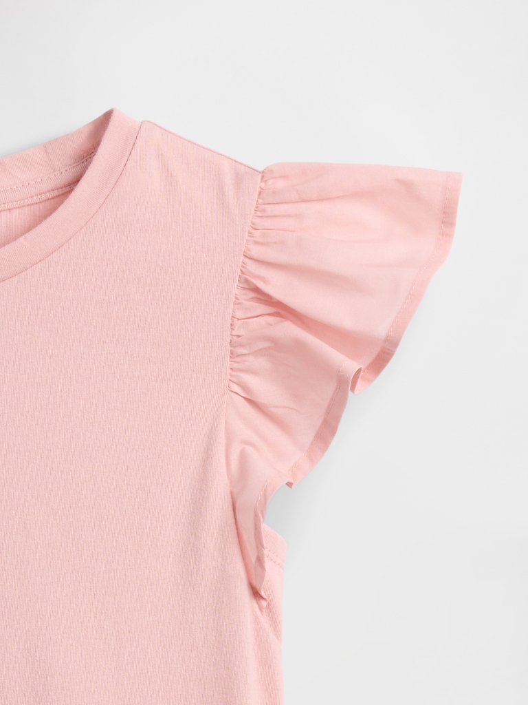 Kids Flutter-Sleeve T-Shirt