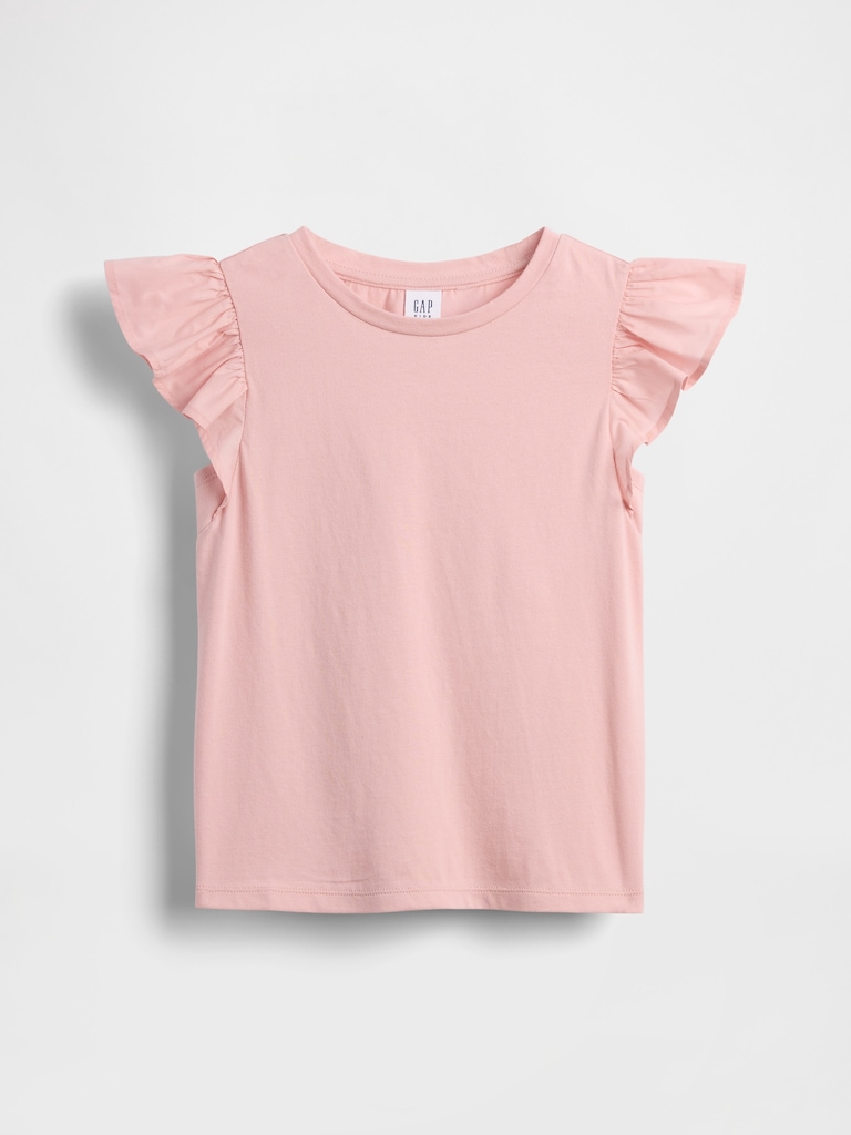 Kids Flutter-Sleeve T-Shirt