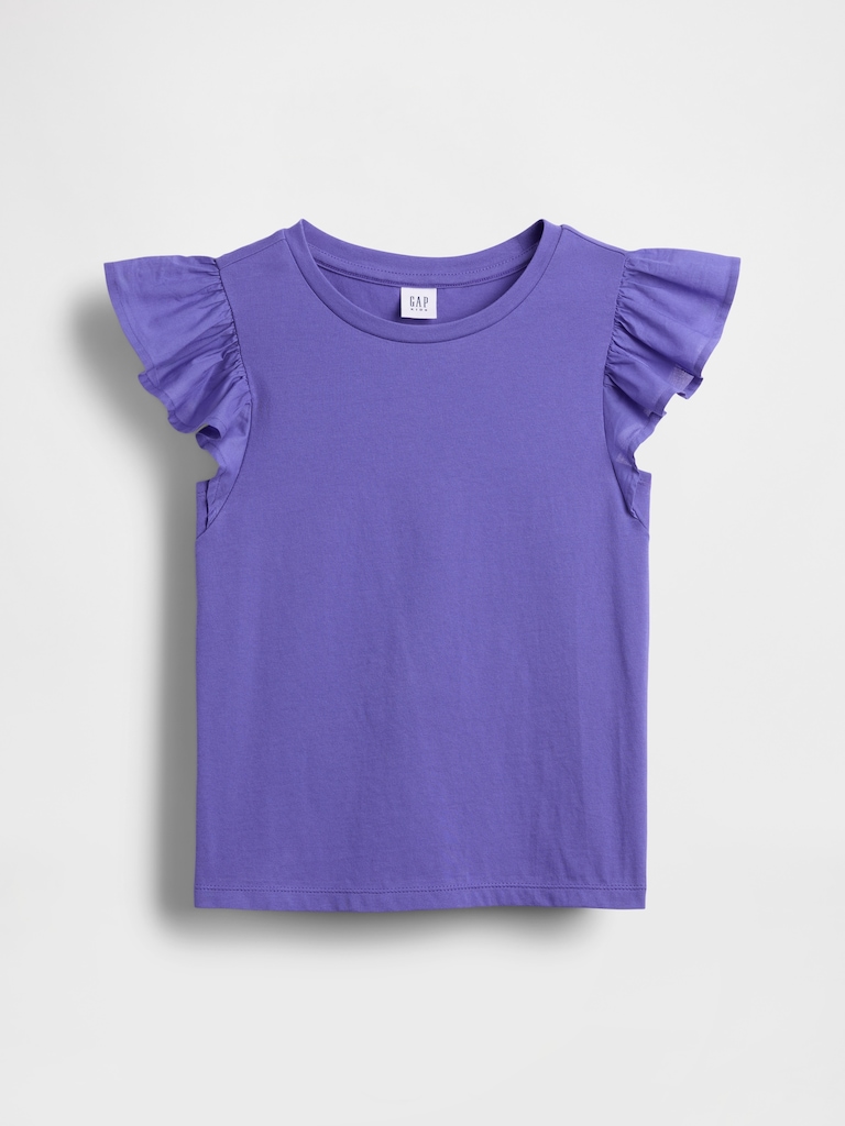 Kids Flutter-Sleeve T-Shirt