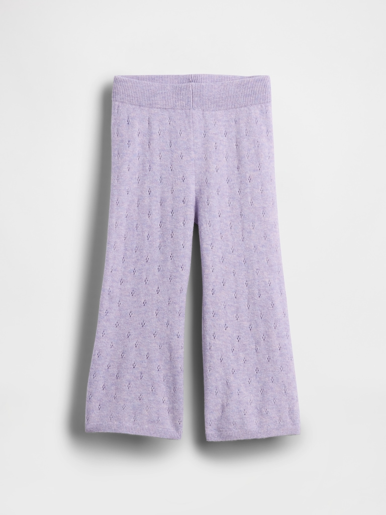 Baby & Toddler CashSoft Pointelle Flare Pants