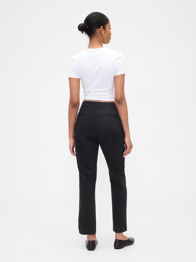 Mid Rise Downtown Khakis