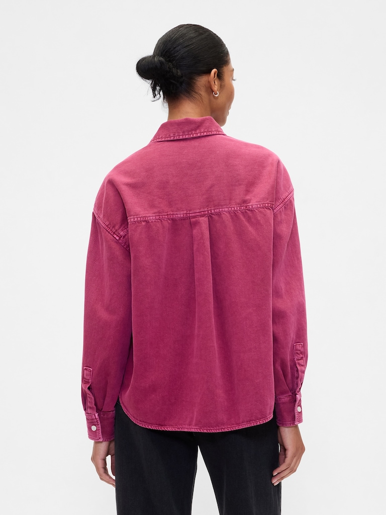Denim Big Shirt