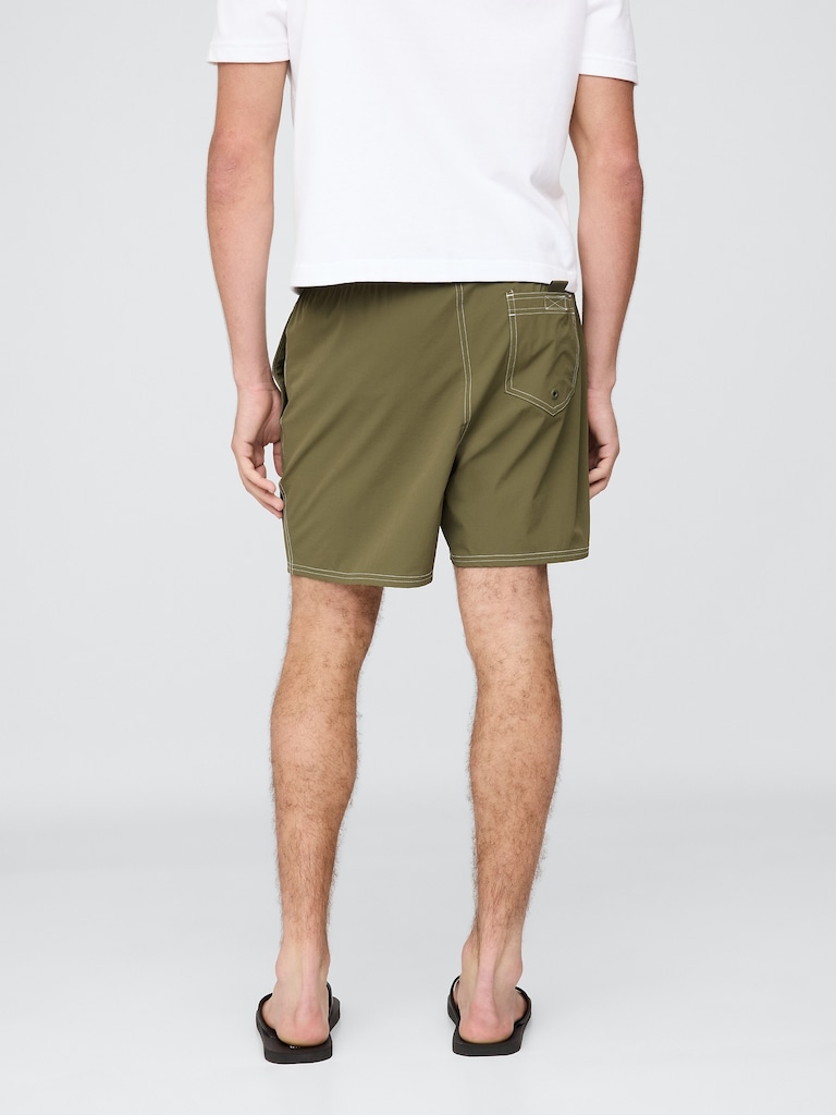 6" Swim Trunks