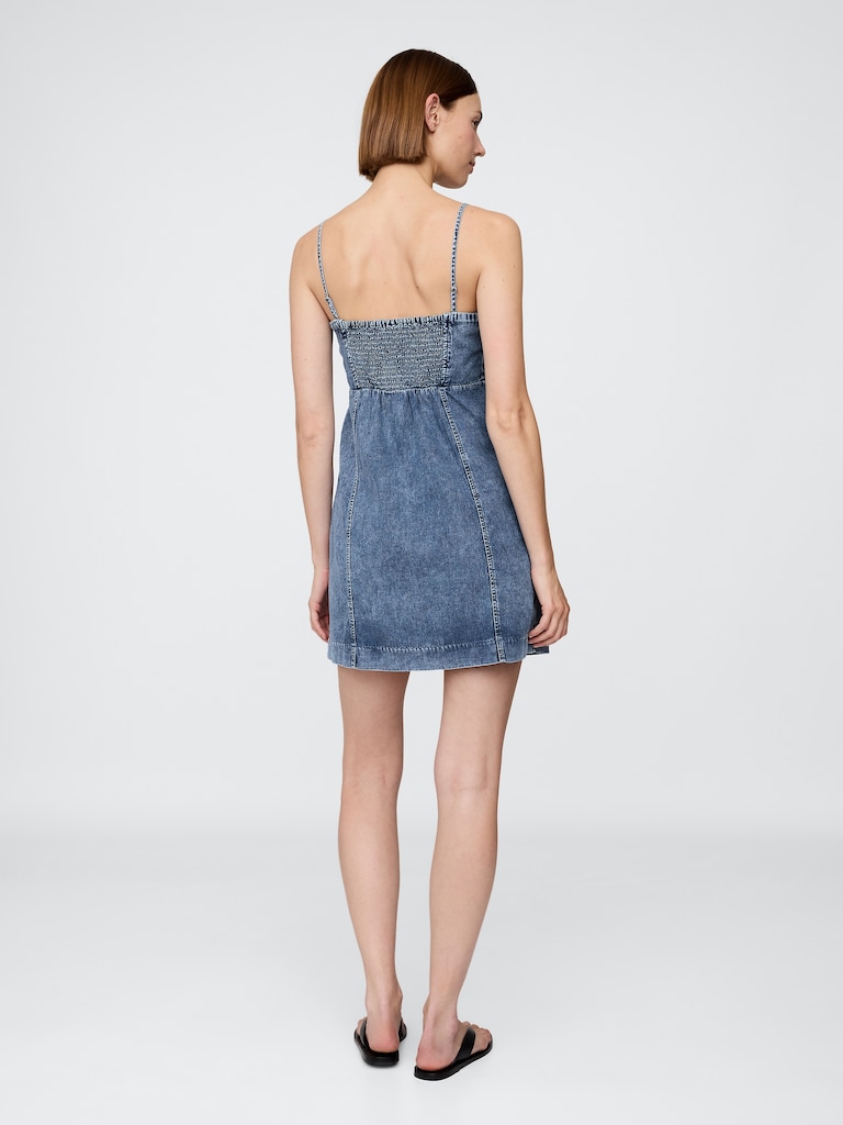 UltraSoft Denim Mini Dress