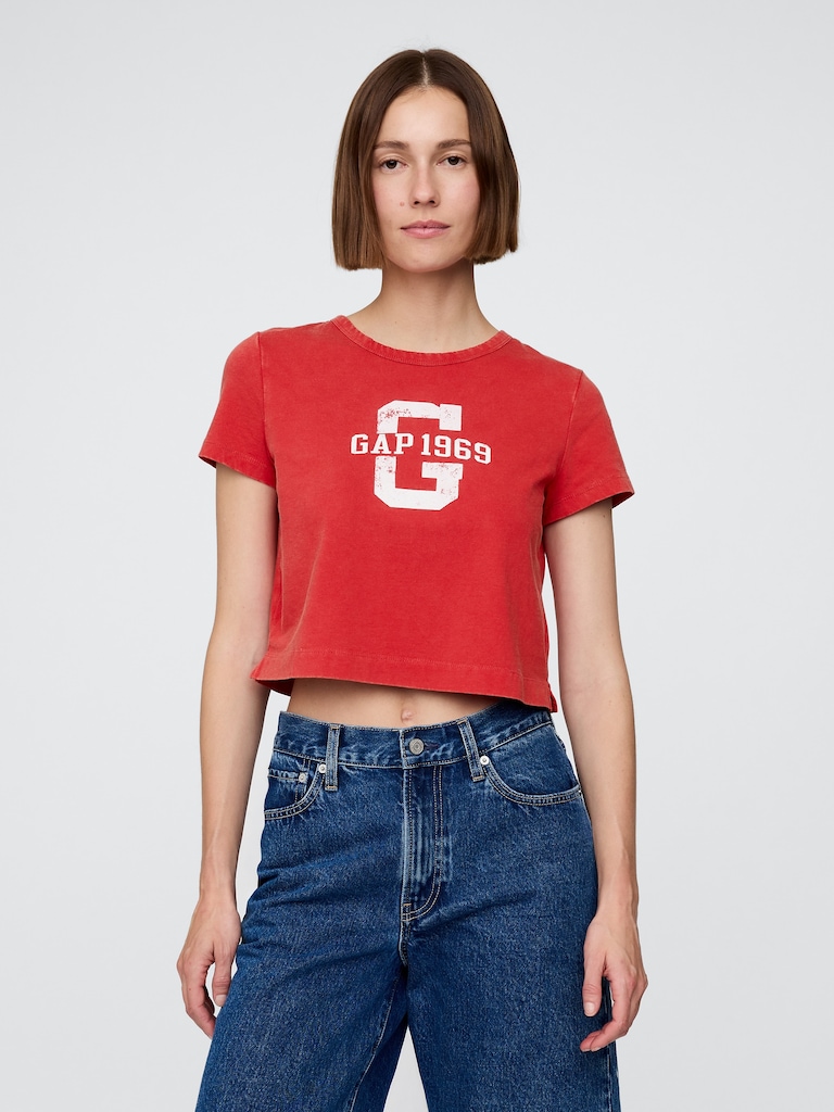 Organic Cotton VintageSoft Crop T-Shirt