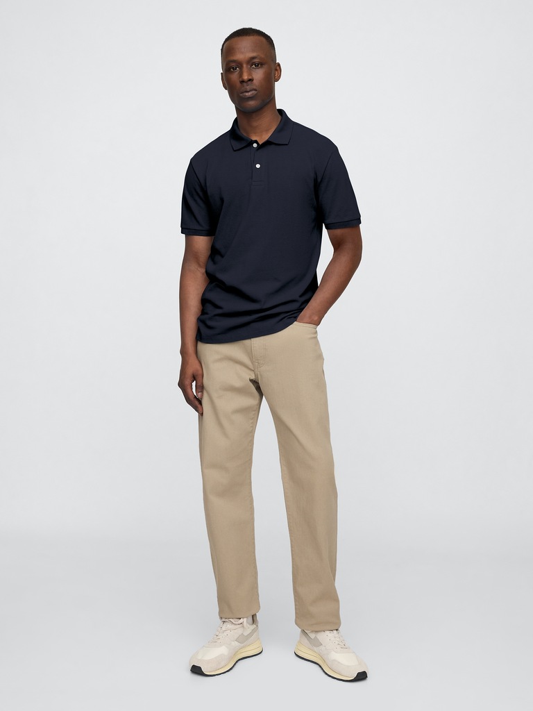 Stretch Pique Polo Shirt