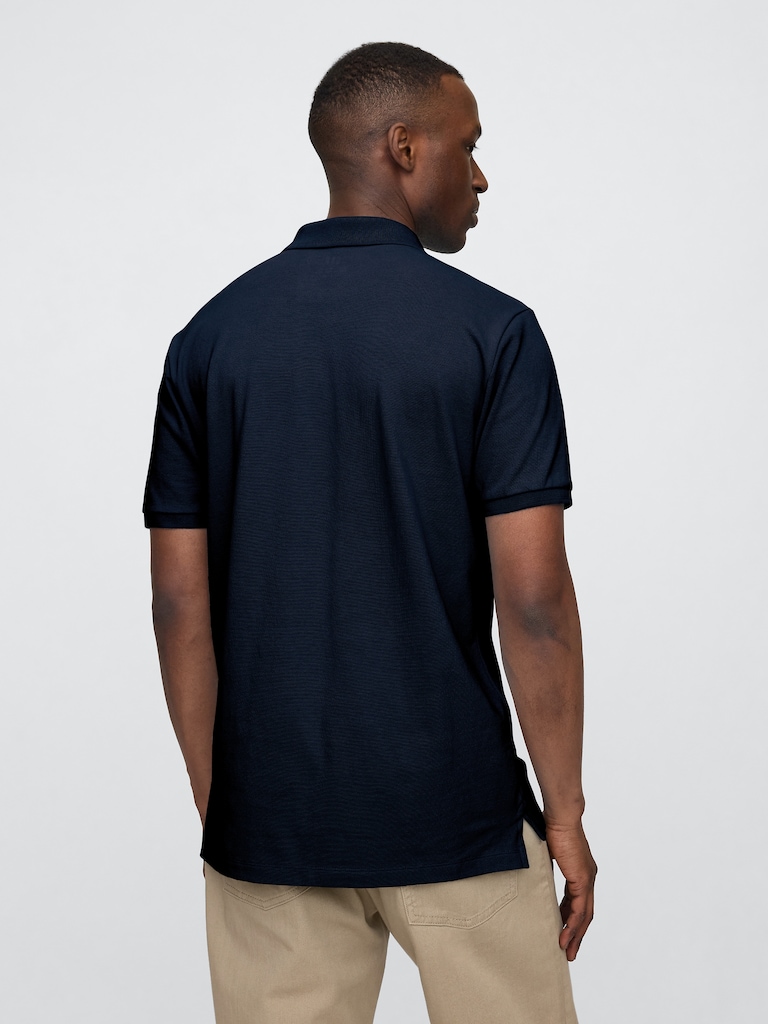 Stretch Pique Polo Shirt