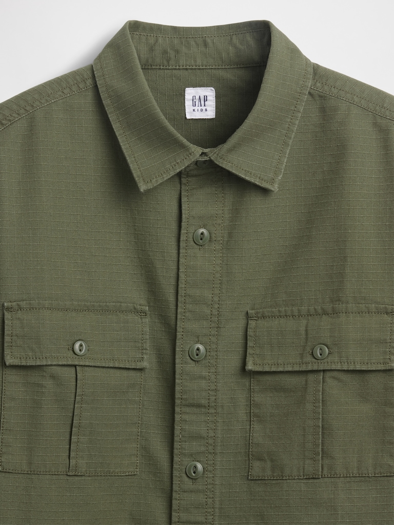 Kids Ripstop Utility Shirt