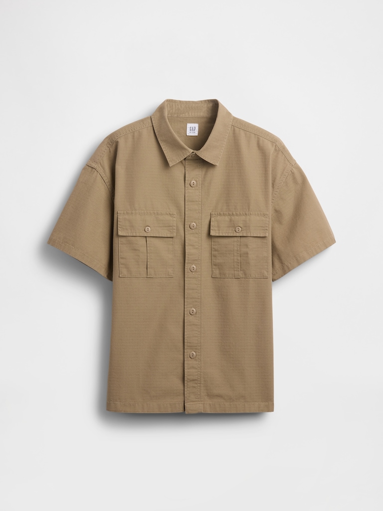 Kids Ripstop Utility Shirt