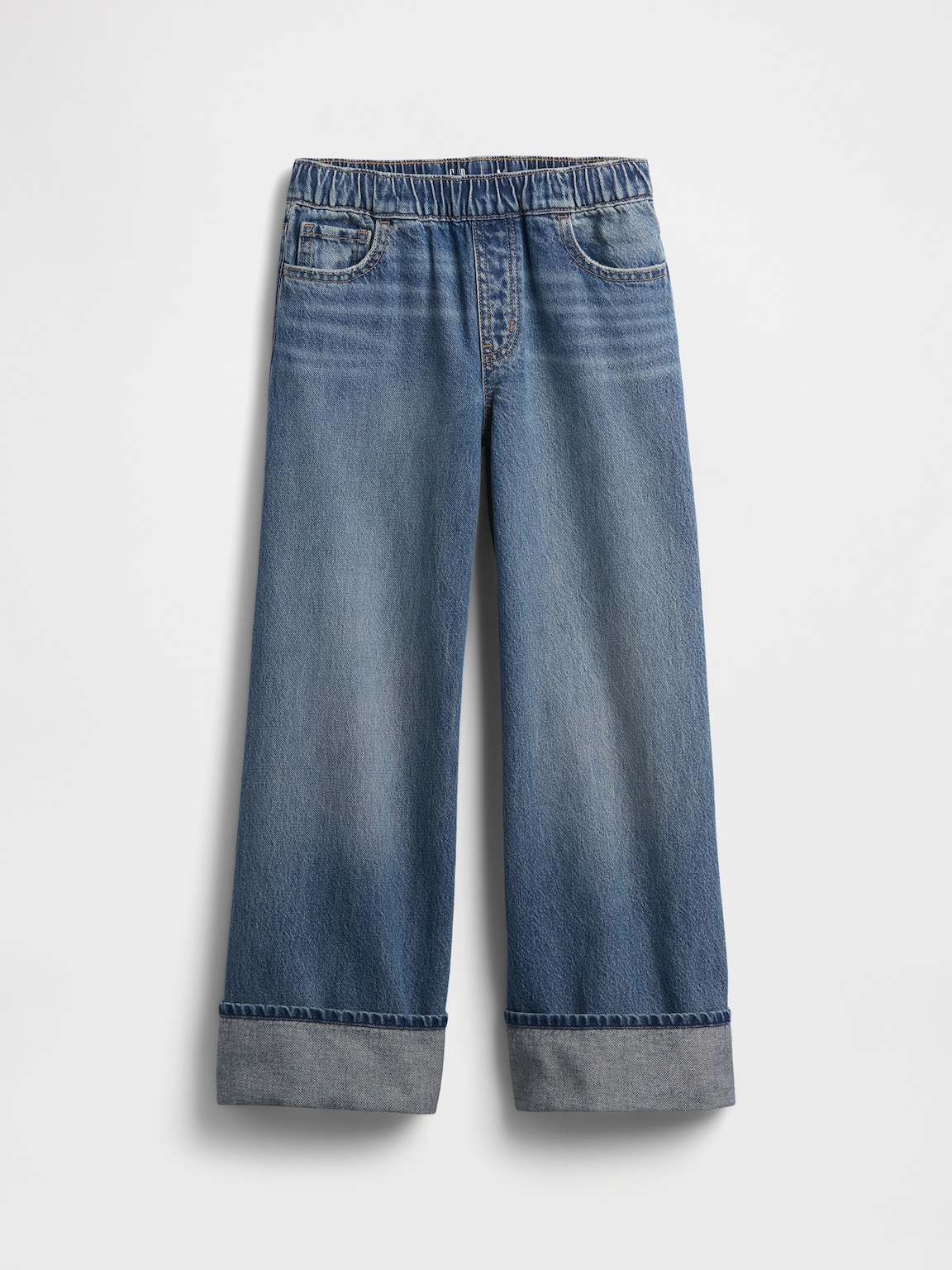 Kids Low Rise Easy Wide-Leg Baggy Jeans