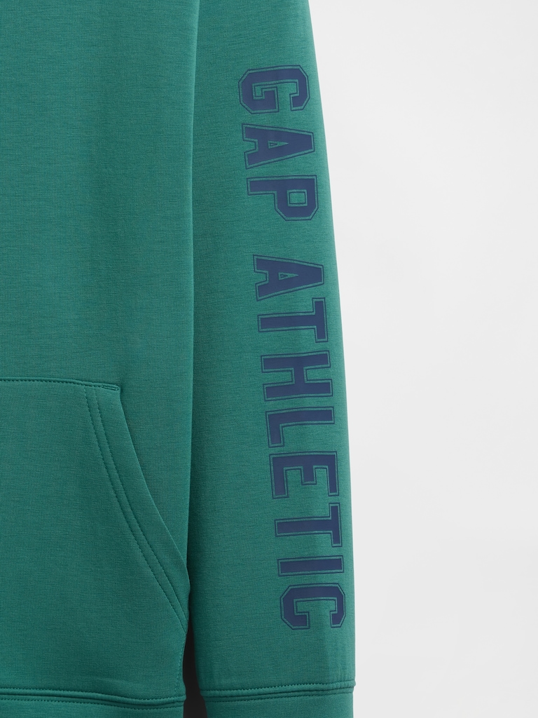 Kids GapFit Tech Quick-Dry Logo Hoodie