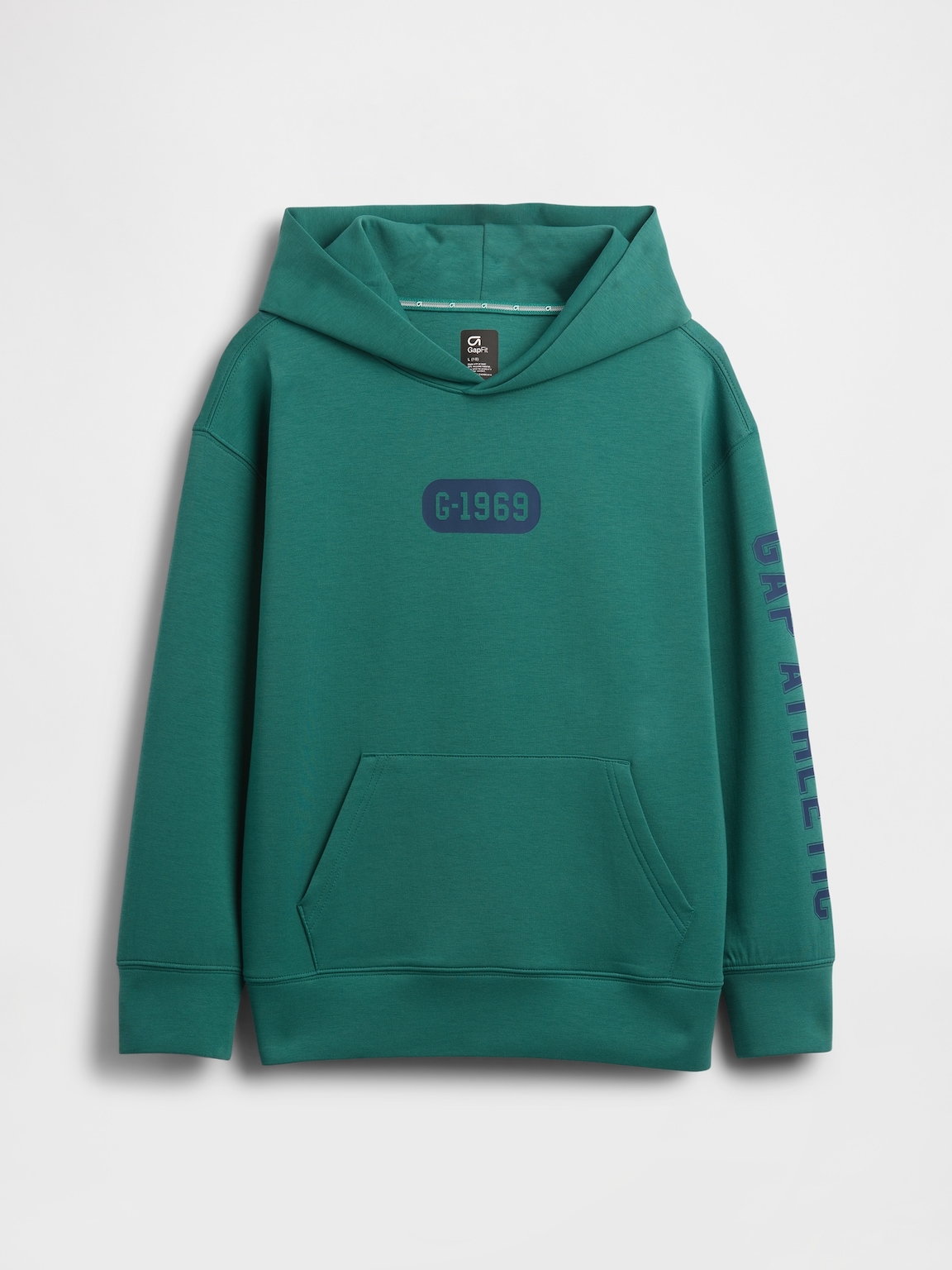 Kids GapFit Tech Quick-Dry Logo Hoodie