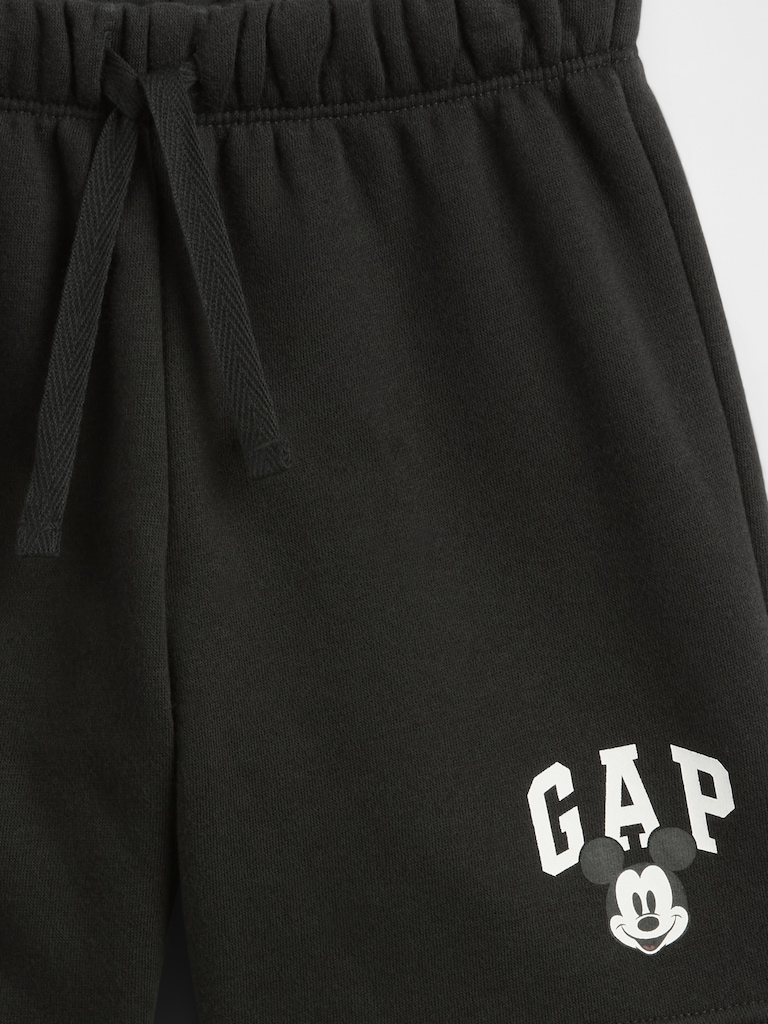 babyGap × Disney Mickey Mouse Relaxed Logo Pull-On Shorts