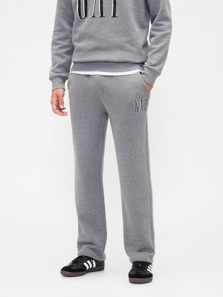 Gap Logo Straight-Leg Sweatpants