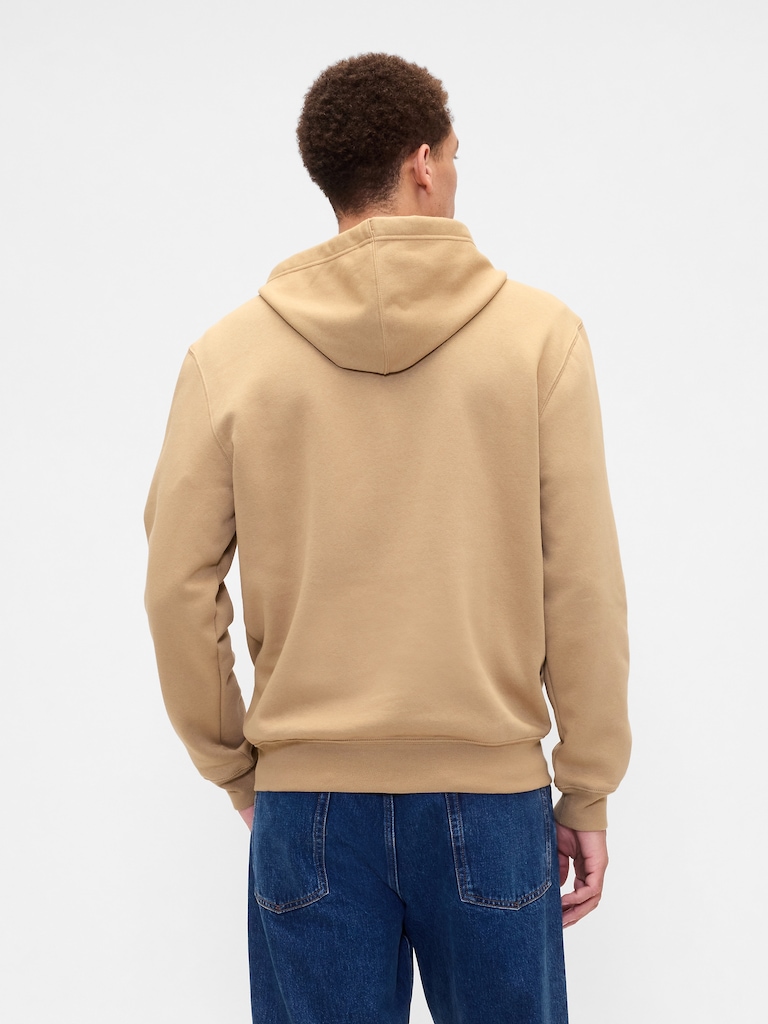 Adult Relaxed Gap Logo Zip Hoodie